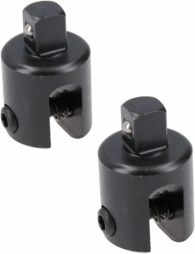 2pc REPLACEMENT HEAD FOR 1/2" DRIVE Breaker Bar Tool for Socket Wrench
