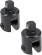 2pc REPLACEMENT HEAD FOR 1/2" DRIVE Breaker Bar Tool for Socket Wrench
