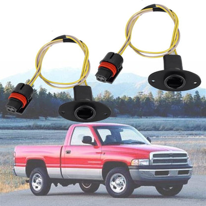 Fit 1994-2001 Dodge RAM 1500 2500 3500 LED License Plate Light Lens Lamp w/ wire