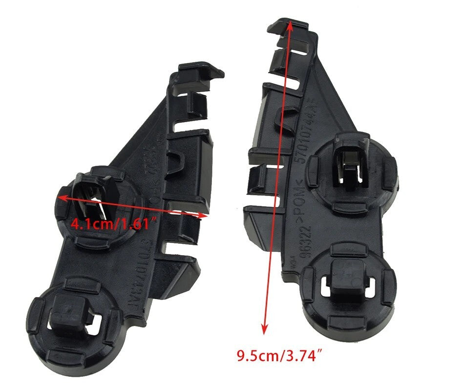 For Chrysler 300 2011-2020 Front Left & Right Bumper Support Brackets Set