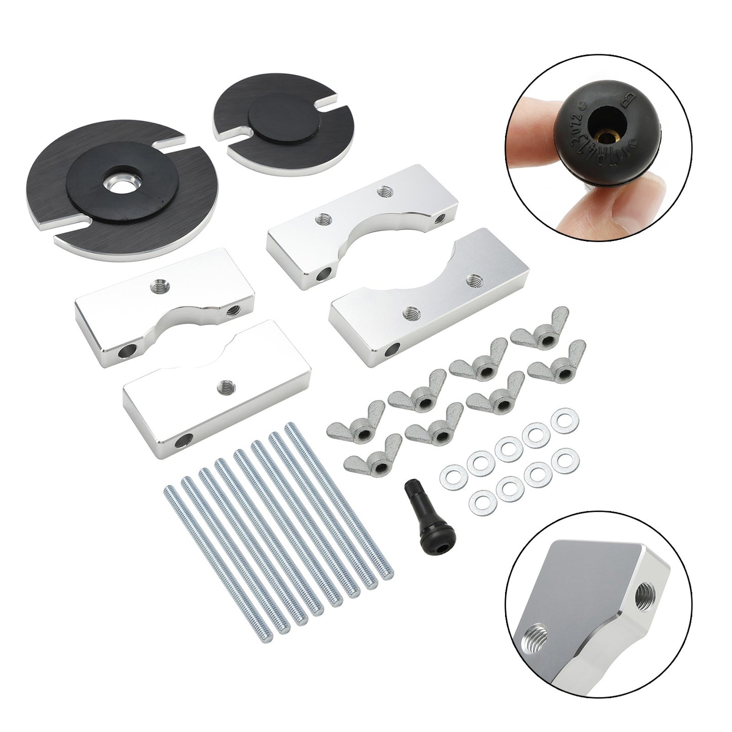 Dent Removal 2-Stroke Exhaust Pipe Repair Kit Orange For Yamaha Tzr250 Yz250