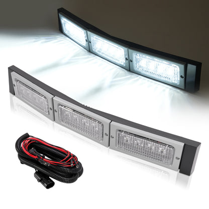 Solid Spare 3PCS Led Flood Beam Lamp Headlight For John Deere 4050 4450 4055 4255 #RE306510