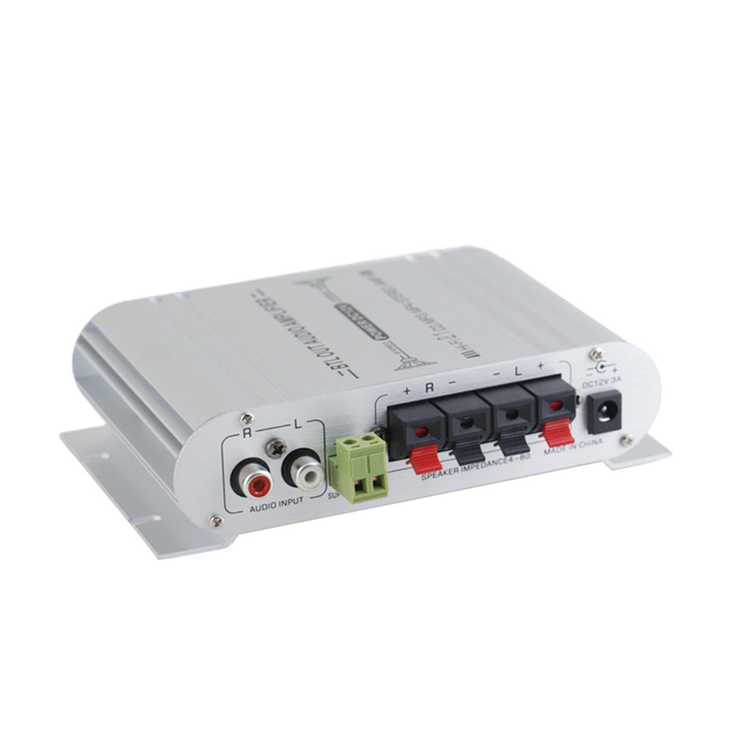2.1 Channels 400W Hi-Fi Auto Stereo 12V Car Audio Amplifier MP3 Radio Booster