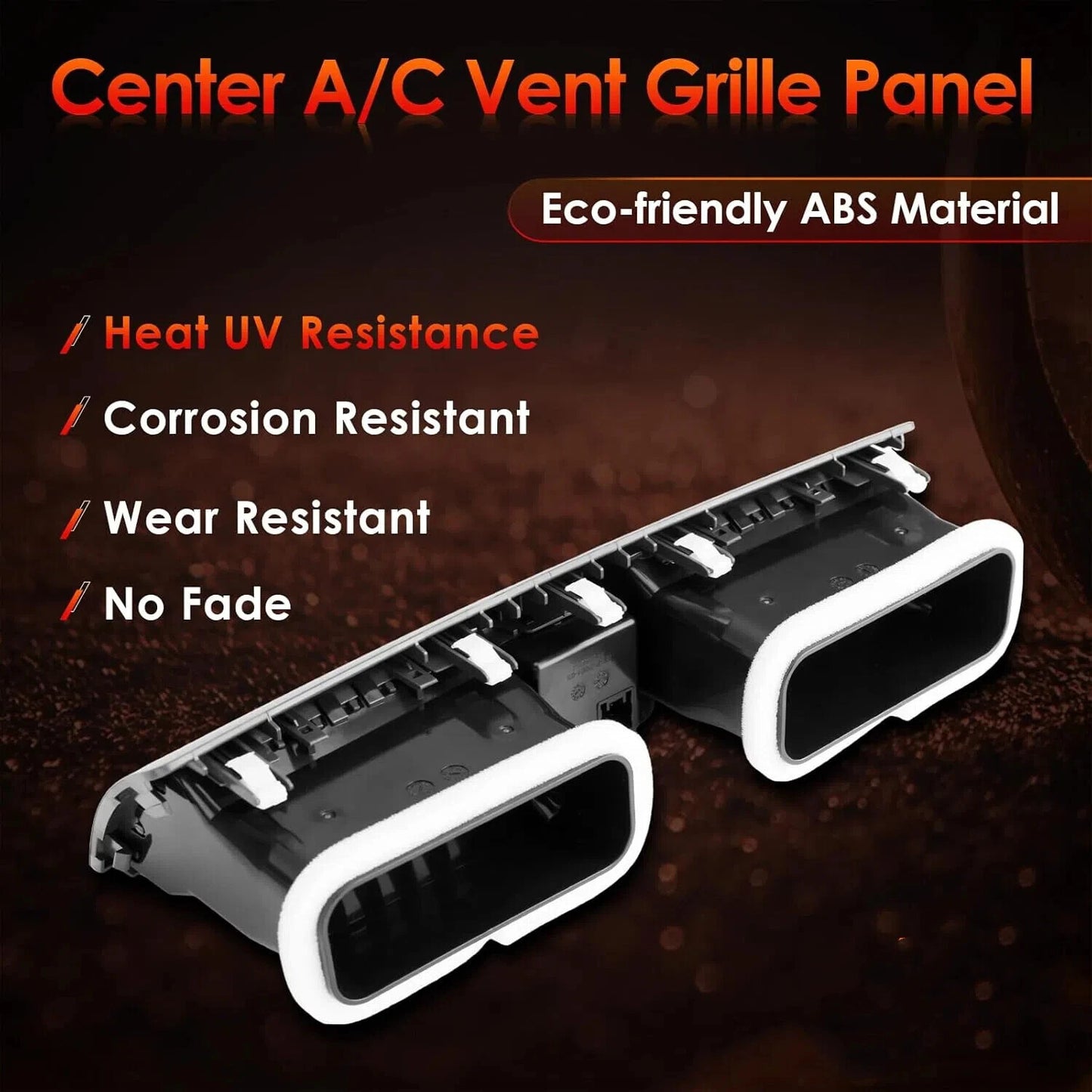 55660-06030 Console Dash Center Air Vents Trim Insert Fit Toyota Aurion Camry HV