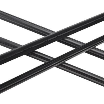4PCS Door Glass Belt Outer Molding Weatherstrip For Toyota Prius 2010-2015