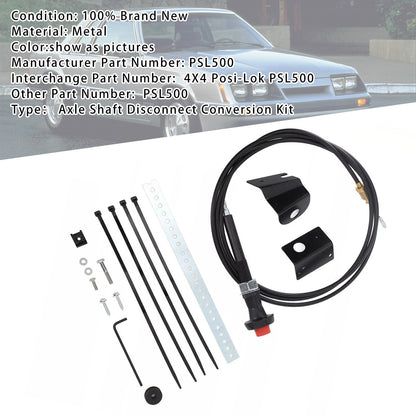 Axle Shaft Disconnect Conversion Kit PSL500 For S10 S15 Blazer 4WD  1983-1994