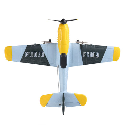 RC Plane 3Channel BF-109 Airplane Toys 2.4GHZ 6-Axis Gyro Plane With 2 Batteries