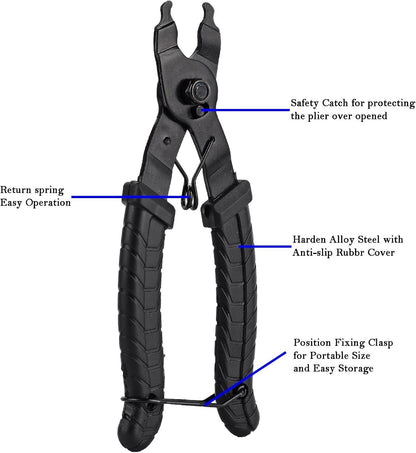 Bicycle chain pliers Quick connection to remove and install tool pliers tongs