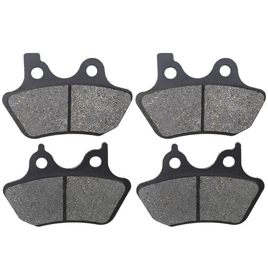 Solid Spare Front & Rear High Performance Brake Pads For Harley Davidson 2 sets 44082-00E
