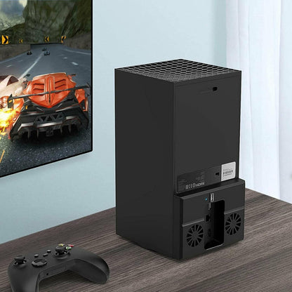 USB Cooling Fan for Xbox Series X Console Low-Noise External Vertical Cooler