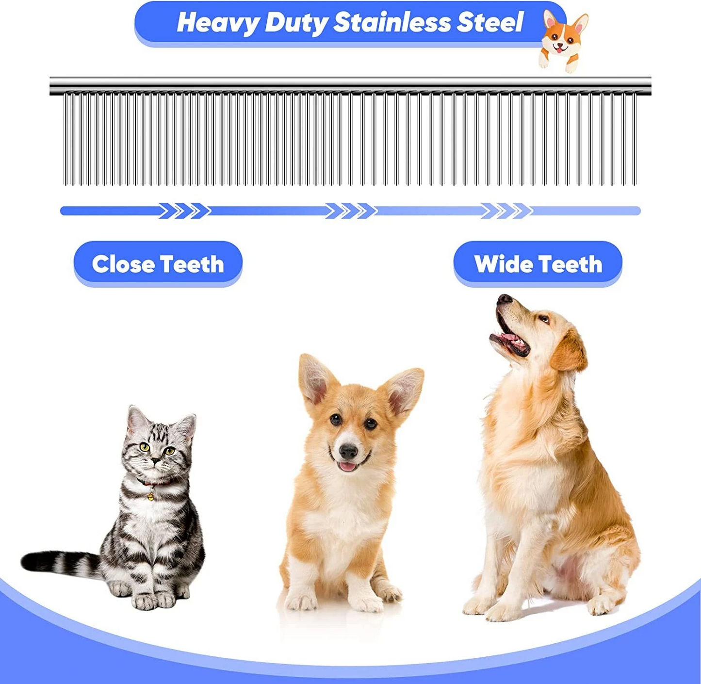 6PCS Professional Pet Dog Grooming Scissors Set Straight Curved Thinning Shear