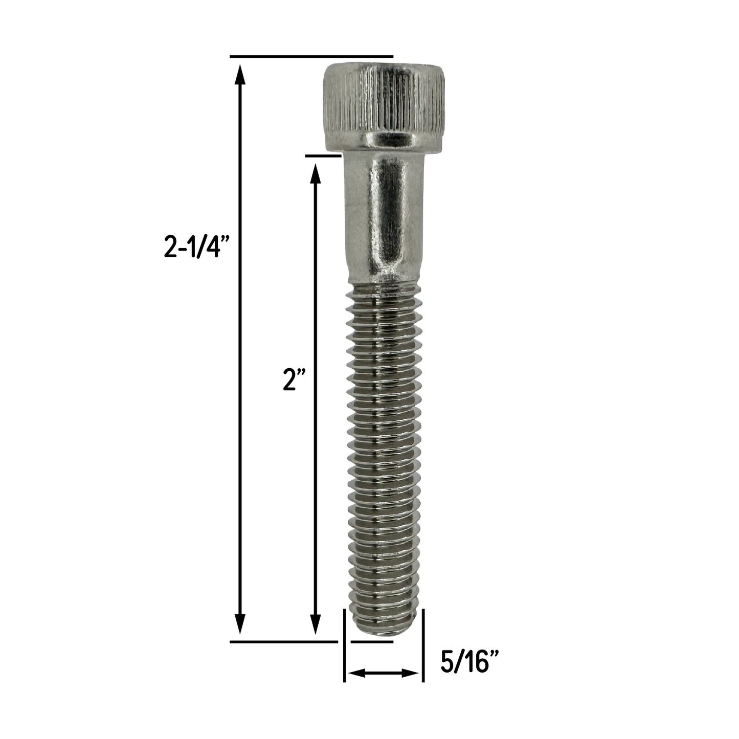 SBF Stainless Steel Intake Manifold Bolt Kit for Ford Small Block 289 302 5.0L