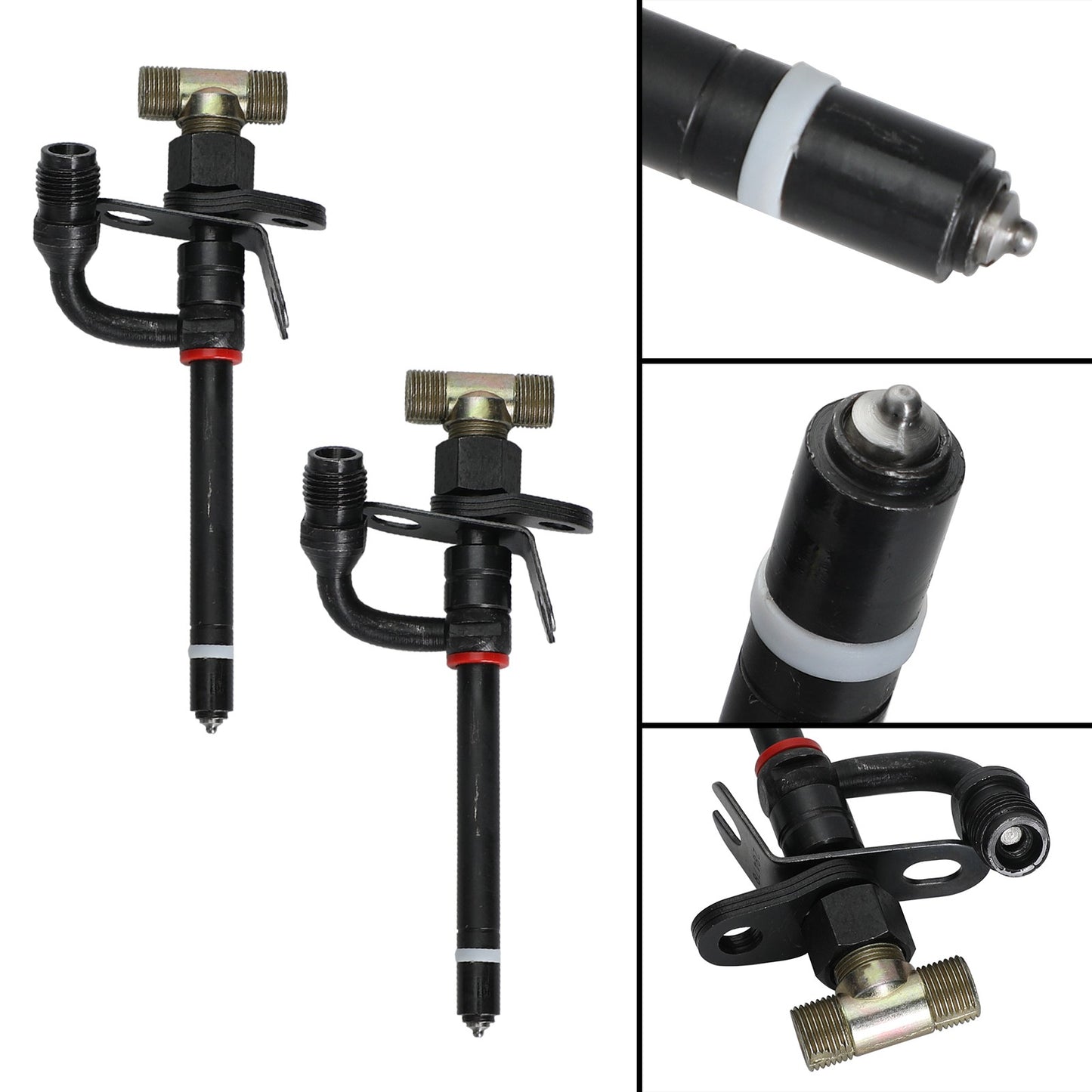 2Pcs Fuel Injector RE36939 For John Deere 3029D 4039D 4045D 6059D 6068 6359
