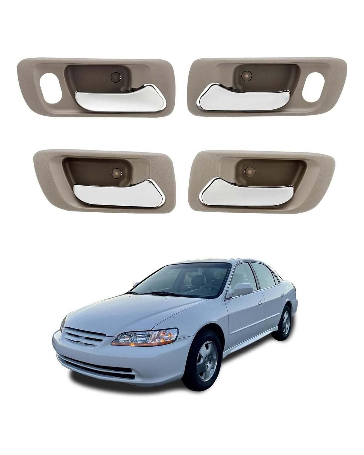 72165S84A01ZC Inside Interior Door Handle Kit Fit 1998-2004 Honda Accord Odyssey