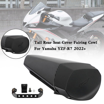 Tail Rear Seat Cover Fairing Cowl For YAMAHA YZF-R7 YZF R7 2022-2025 Carbon