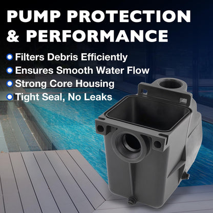 SPX1620AA 2"x2" Pool Pump Strainer Housing For Hayward SP1600X & SP2600X Series
