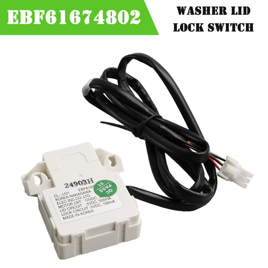 EBF61674802 Washer Lid Lock Switch for LG Kenmore Washing Machine EBF60665201*