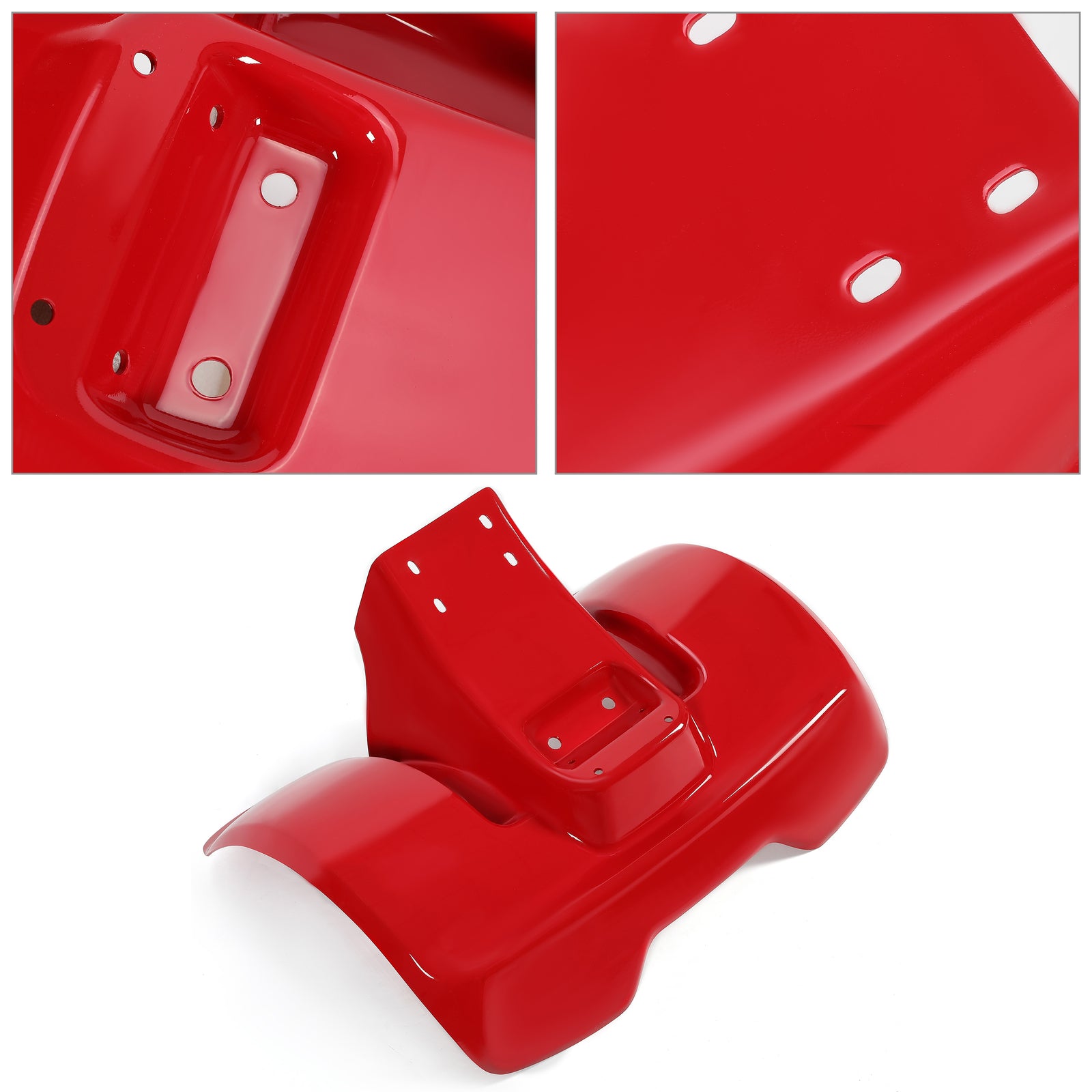 Solid Spare Red Rear Fender For Honda ATC70 1978-1985 Mudguard Mud Flaps Fender Protector