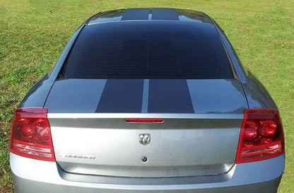 10" VINYL RALLY STRIPES RACING STRIPE KIT HOOD TRUNK ROOF For DODGE CHARGER