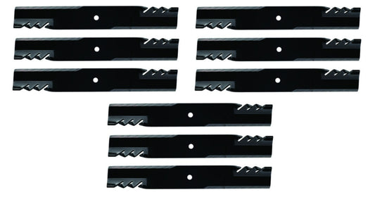 Solid Spare (9) Oregon 396-719 Blades Compatible with John Deere M143520, M145516, M152726