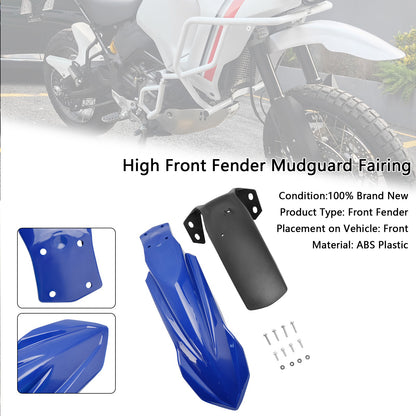 High Front Fender Mudguard Fairing For Yamaha Tenere 700 2019-2026 Blue