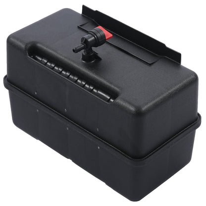 4 Quart Plastic Fuel Tank w/ Cap & Shut-Off Valve Fit for Briggs & Stratt 691993