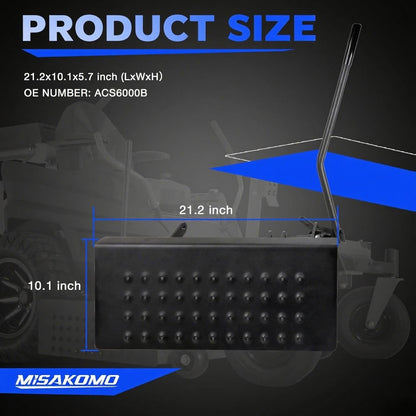 ACS6000B Mower Chute Blocker System For 54" 60" 61" 72" Bad Boy 088-6000-00