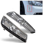 Solid Spare Clear Front Fender Side Markers Lights Housing For Pontiac G8 GT GXP 2008 2009