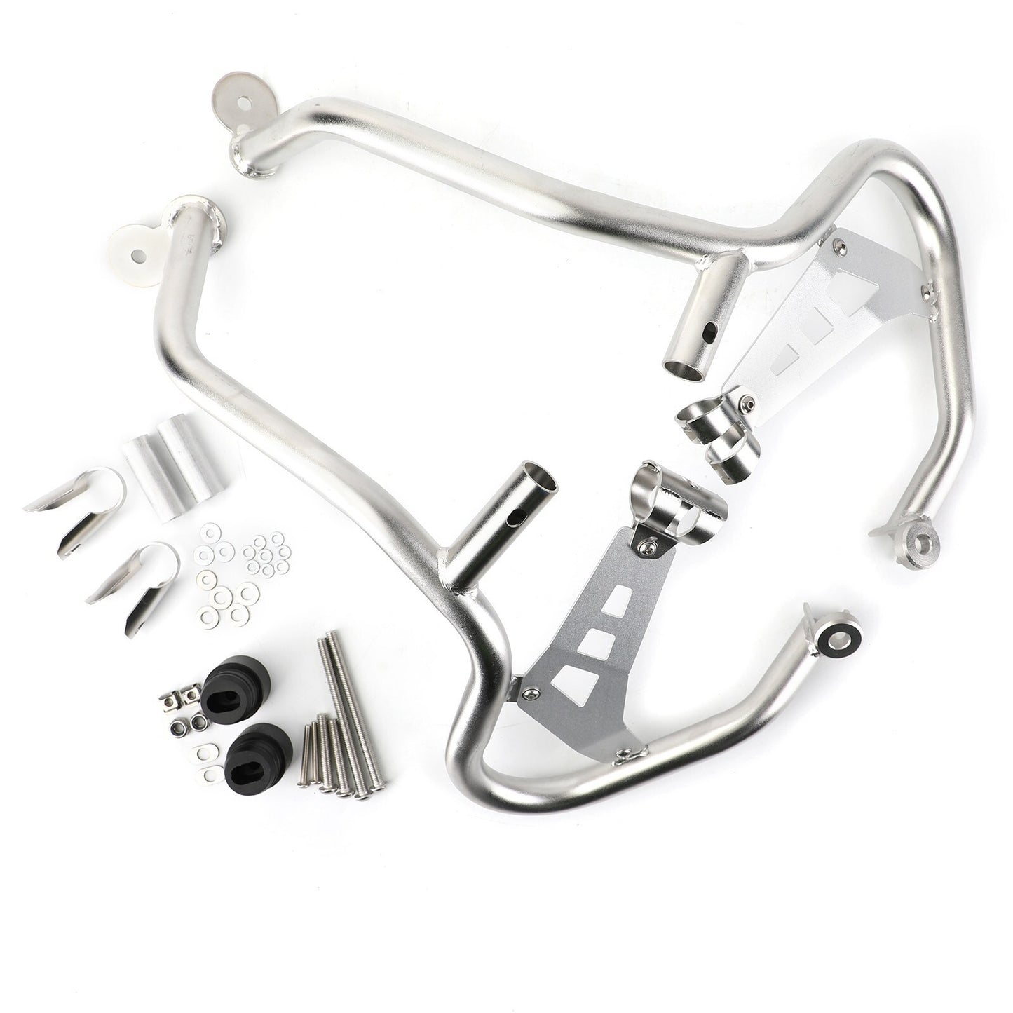SILVER TANK CRASH BARS ENGINE PROTECTOR Fit for 2018-2021 BMW R1250GSA 2020 2019