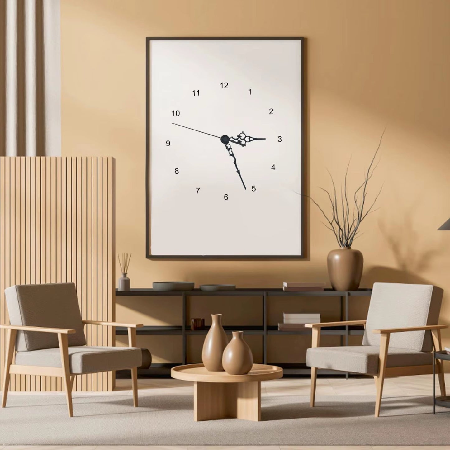 Quartz Wall Clock Movement Mechanism DIY Replacement Hands Repair Tool Kit