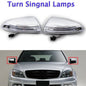 Pair Door Mirror Turn Signal Light Fits Mercedes Benz C250 C300 C350 C63 2008-14