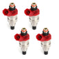 4Pcs Fuel Injectors Kit G609-13-250 Fit For Mazda B2600 MPV 2.6L
