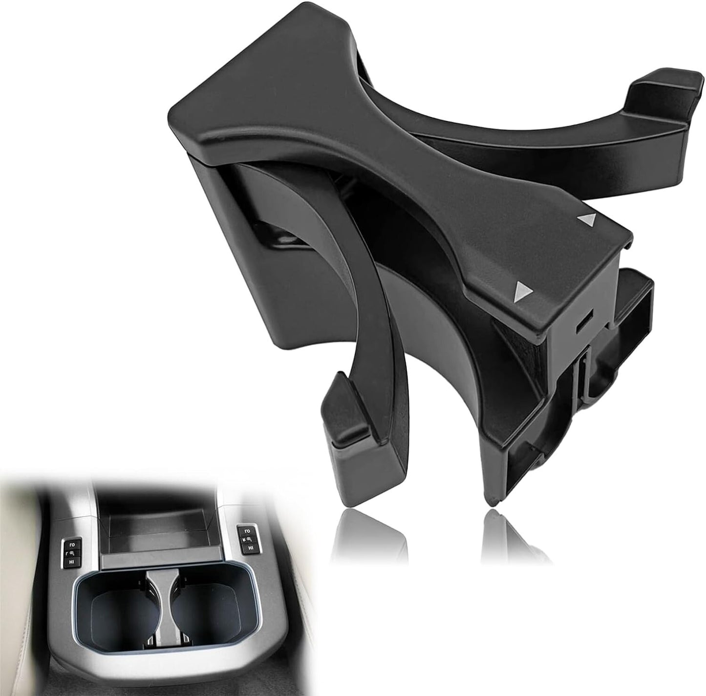 Center Console Cup Holder Divider insert For Toyota 4Runner 4 Runner 55604-35050