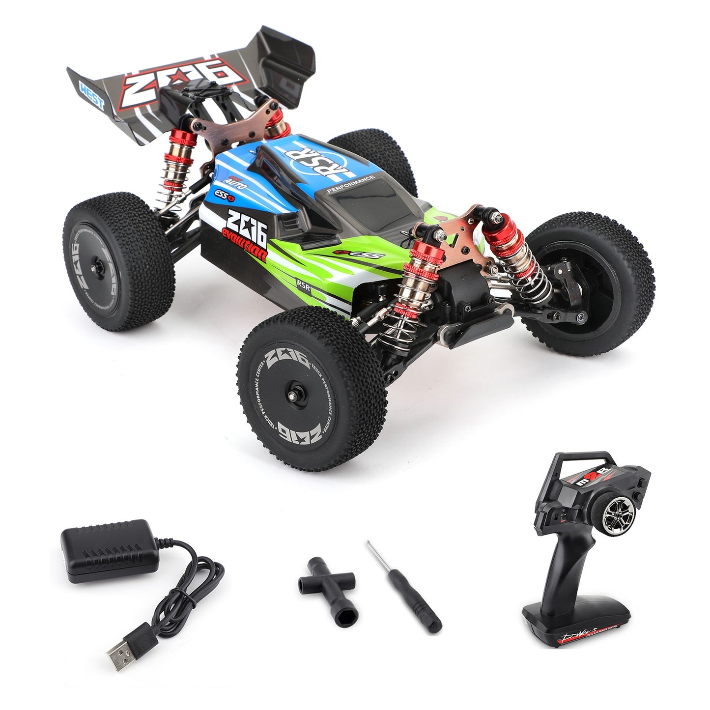 ??WLtoys 144001 RTR 2.4GHz 60km/h High Speed Drift Racing Car Remote Control Car