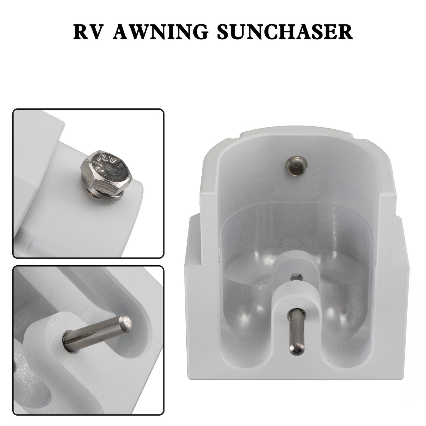 Alminum Replacement Part End Plug Solid For Dometic SUNCHASER II Awning