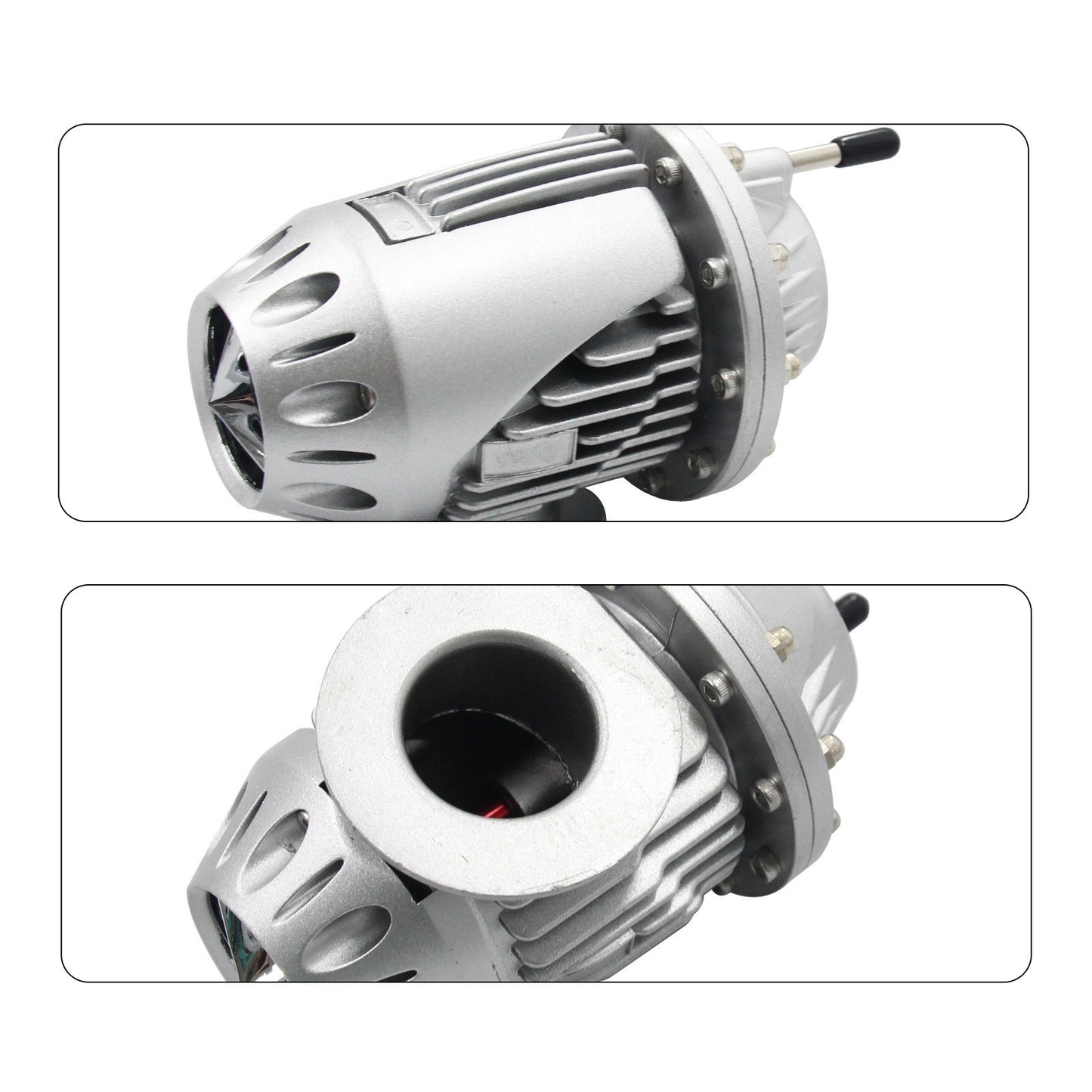 For SSQV/SQV-4 Style Adjustable PSI Turbo Boost Blow Off Valve Chrome Universal