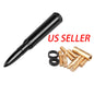 50 Cal Caliber Bullet Ammo Aluminum Short Antenna Black Kit for F150