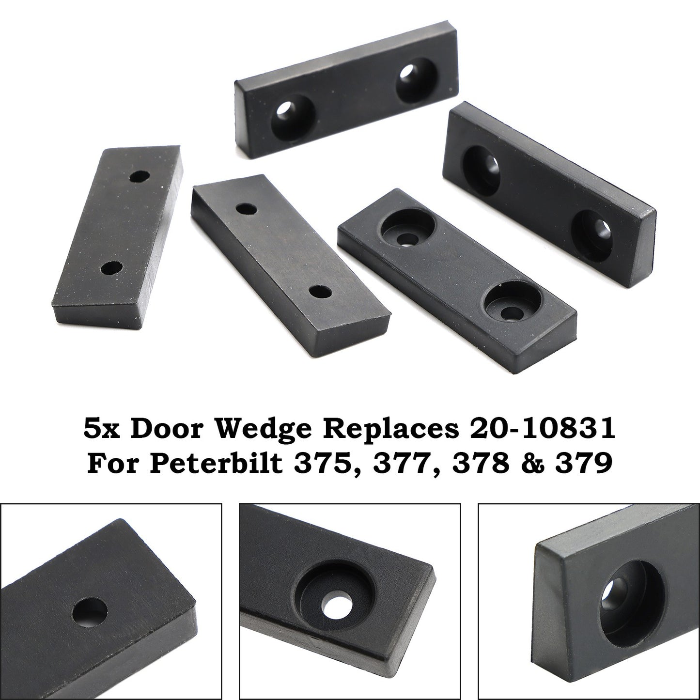 ??5x Door Wedge Replaces 20-10831 For Peterbilt 375 377 378 379 Trucks Trailers
