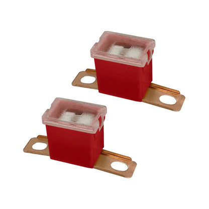50A Bent Male 9/16" Fuse Cartridge FLD PAL Auto Link for Car Truck RV SUV - 2pk