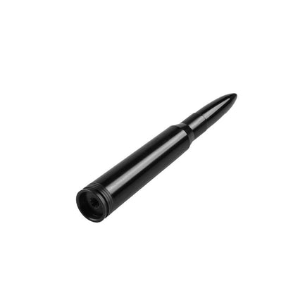50 Cal Caliber Bullet Ammo Aluminum Short Antenna Black Kit for F150