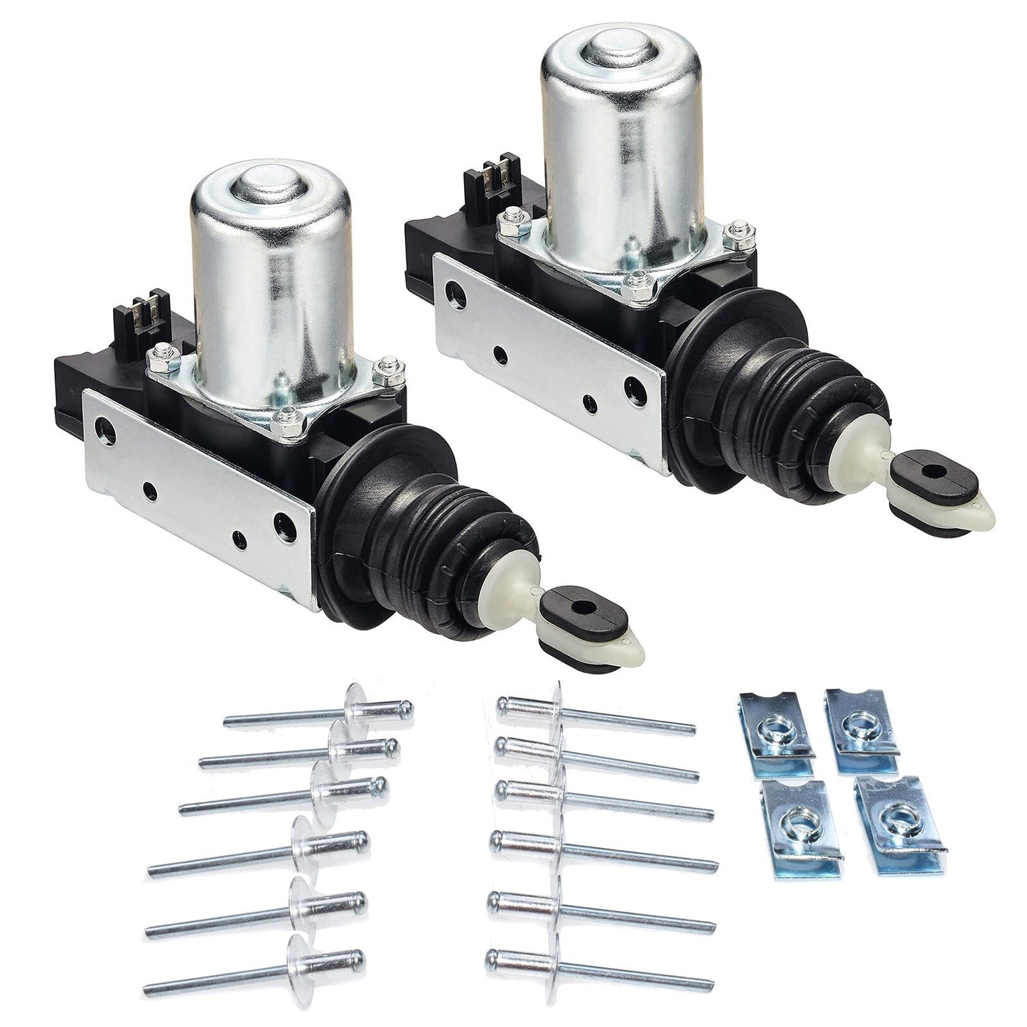 2x Power Door Lock Actuator Latch w/ Bracket for Chevrolet GMC Cadillac Pickup