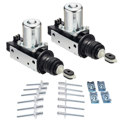 2x Power Door Lock Actuator Latch w/ Bracket for Chevrolet GMC Cadillac Pickup