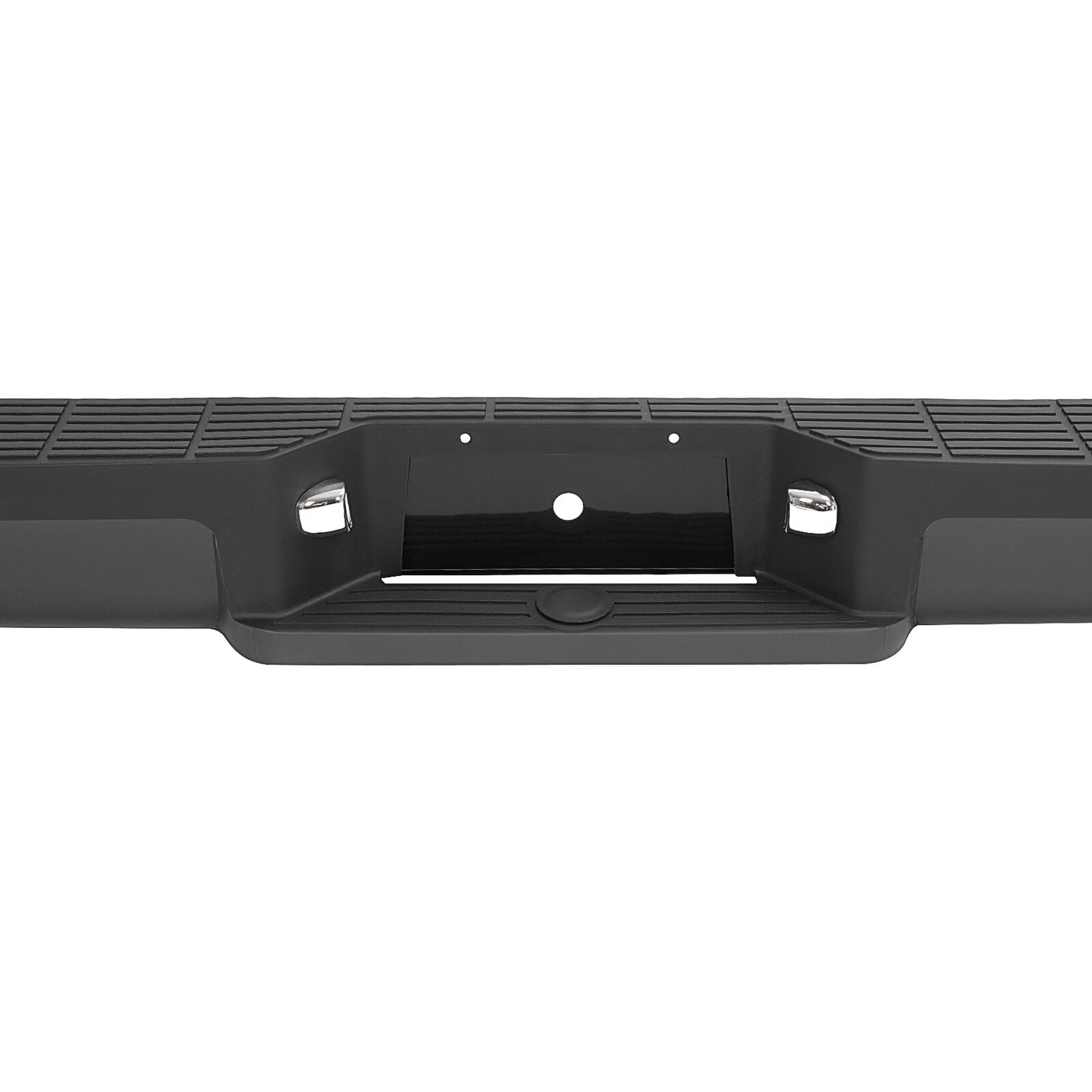 Solid Spare For Ford Ranger Styleside 1993-2011 Black Steel Rear Bumper Assembly Face Bar