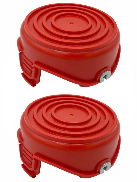 Solid Spare (2) Black and Decker GH700 GrassHog Trimmer Replacement Spool Cover GENUINE