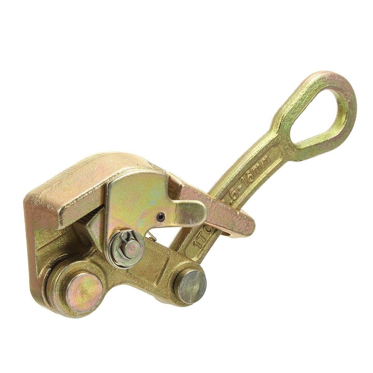 1T/2204Lb Cable Clamp Pulling Jaw Grip Haven Grip Strand Wire Rope Hand Puller
