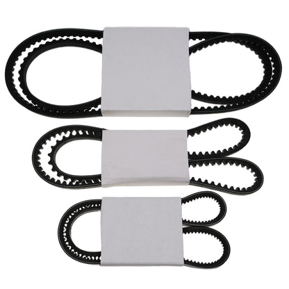 Solid Spare Belt Set For Thermo King SB Trailer Units 78-1341 78-603 78-629 Belts 3 Piece