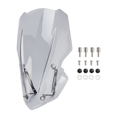 Windscreen Windshield Screen with Bracket For Kawasaki Z900 2017-2018 Clear