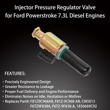 F81Z9C968AB IPR Valve w/ Icp Sensor & Pigtail For 7.3 Powerstroke Ford F250 F350