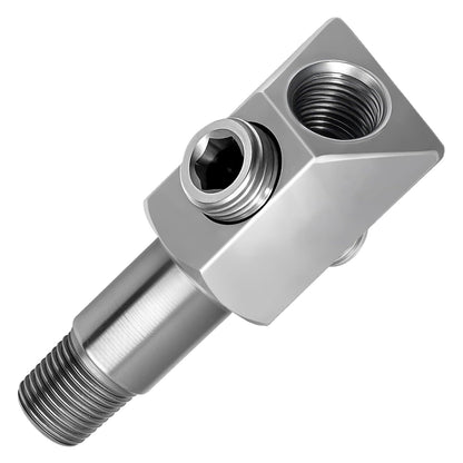 Oil Pressure Sensor Thread Adapter for GM/Chevy 305/350 Engines 45?? 90?? Port