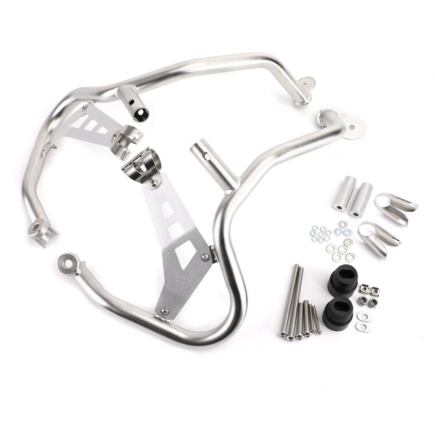 SILVER TANK CRASH BARS ENGINE PROTECTOR Fit for 2018-2021 BMW R1250GSA 2020 2019